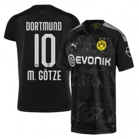 Koszulka Borussia Dortmund M. Gotze 10 Wyjazdowe Koszulki Piłkarskie 2019-2020 Krótki Rękaw